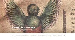 Desktop Screenshot of christinegruber.com